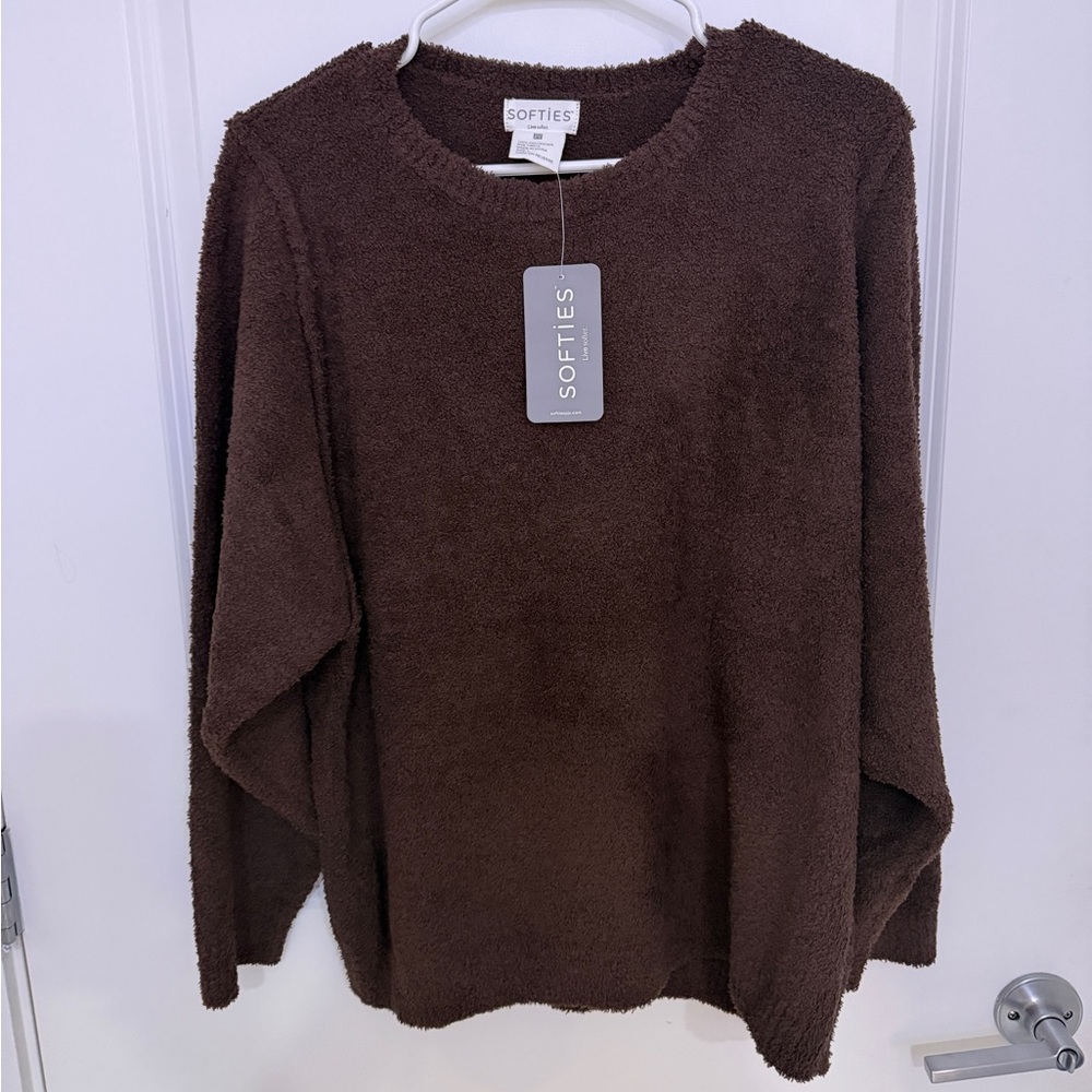 Softies Reverse Seam Marshmallow Lounge Long sleeve